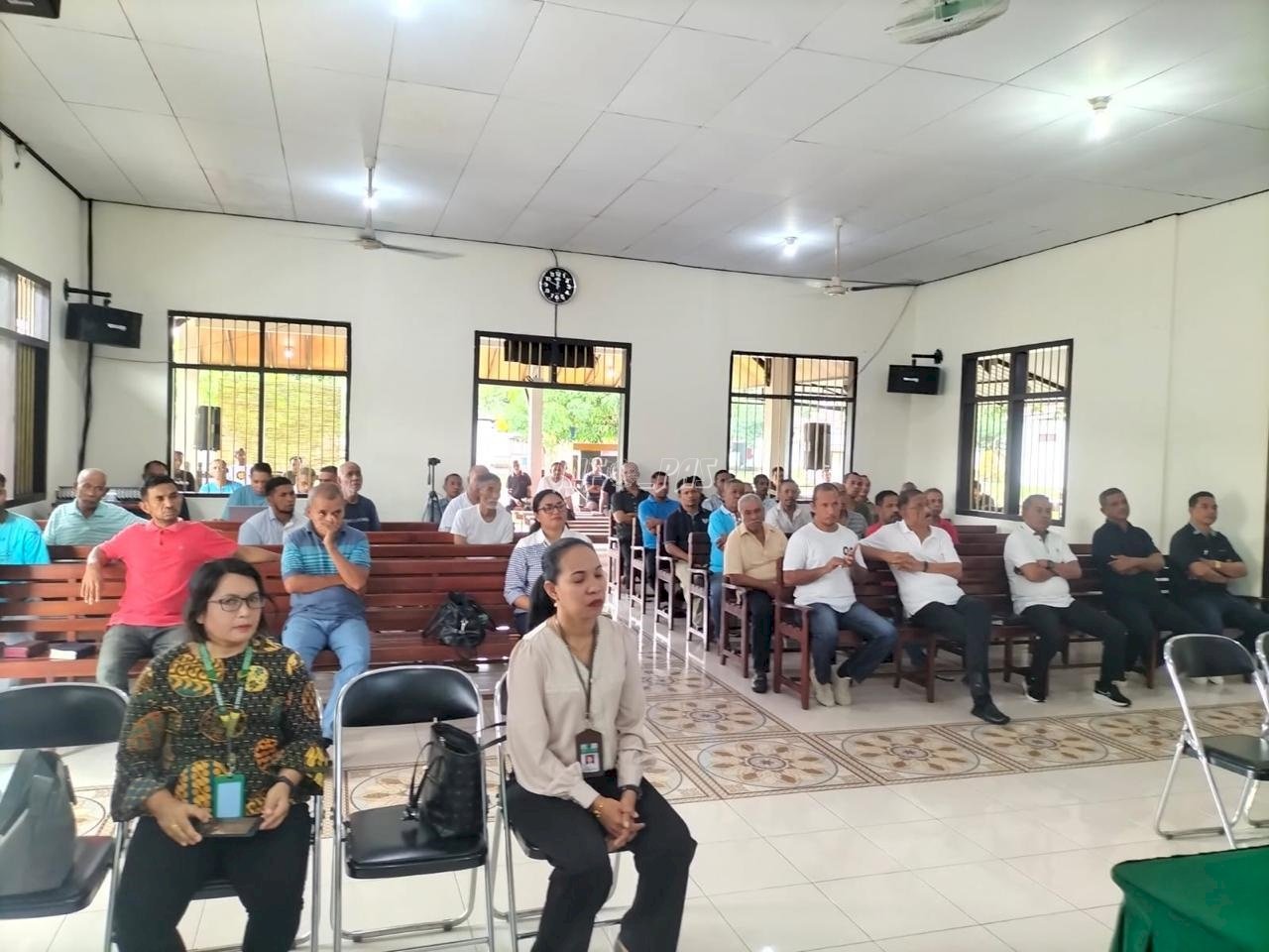 Bimbingan Rohani Warga Binaan Kristen di Lapas Ambon: “Yesus Gembala Kita”
