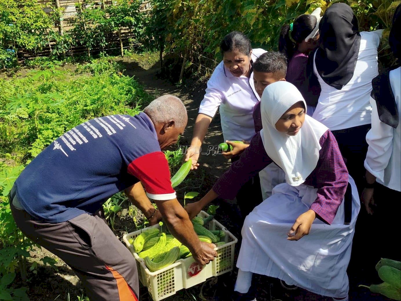 Peringati HAN, Lapas Wahai Ajak Anak Belajar Ketahanan Pangan