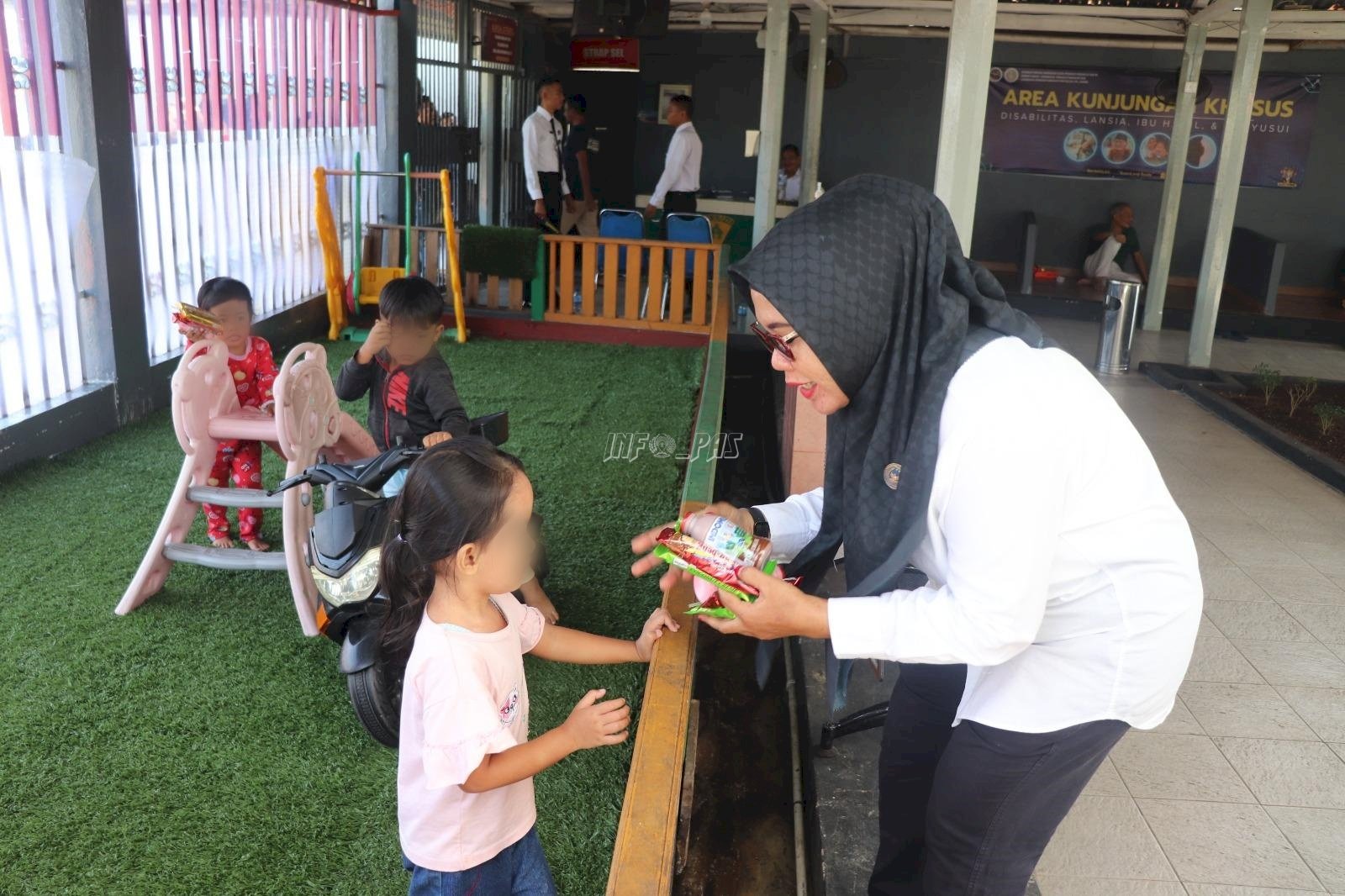 Lapas Jambi Hadirkan Suasana Ramah Anak di Hari Anak Nasional