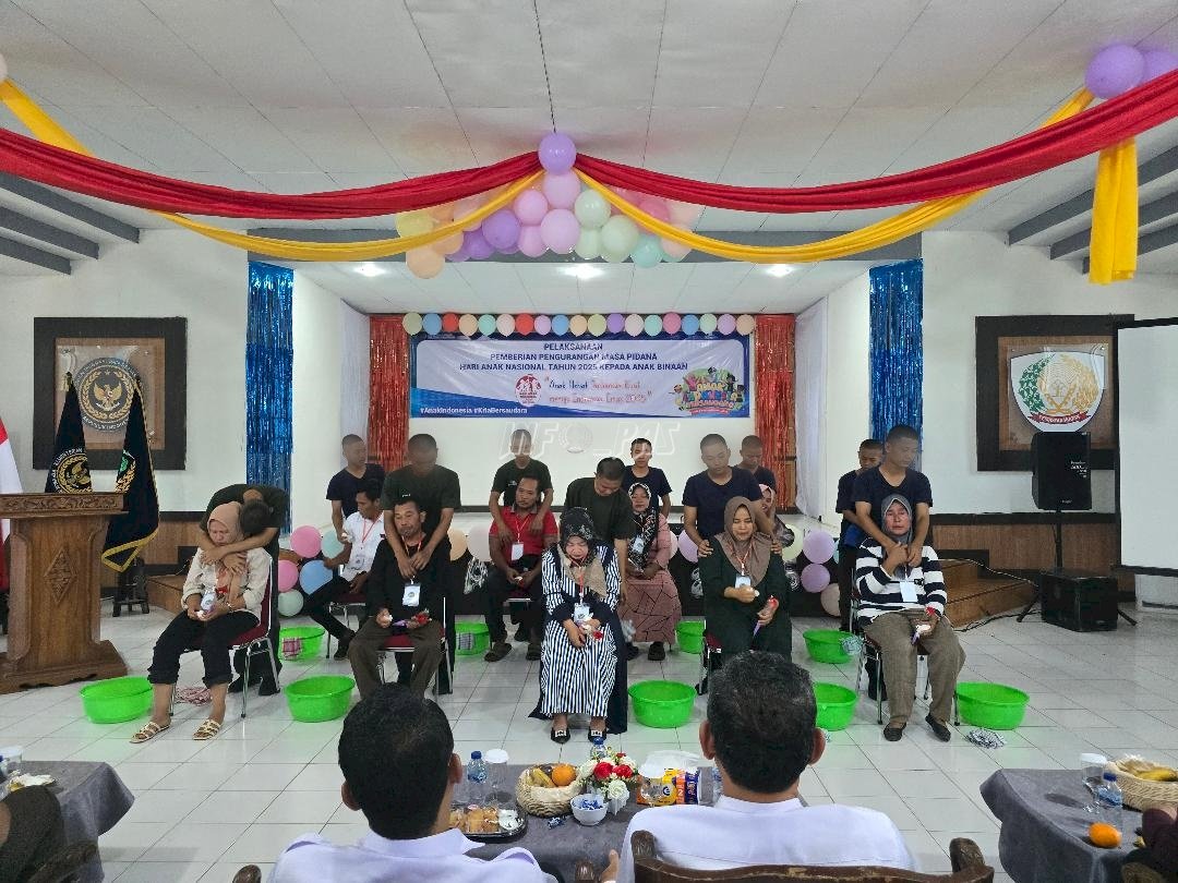 35 Anak Binaan LPKA Muara Bulian Terima Remisi HAN 2025