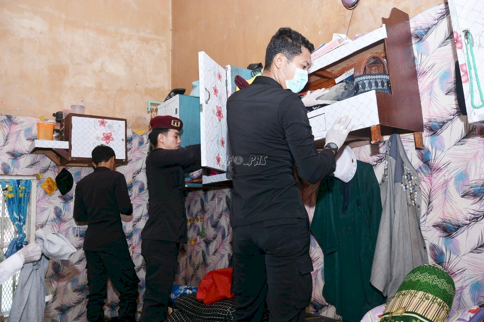 Pastikan Kondusivitas, Lapas Narkotika Muara Sabak Razia Kamar Hunian