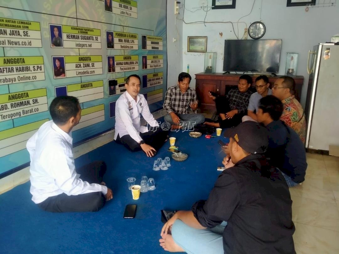 Pastikan Keterbukaan Informasi Publik, Rutan Sampang Bangun Sinergi dengan PWI
