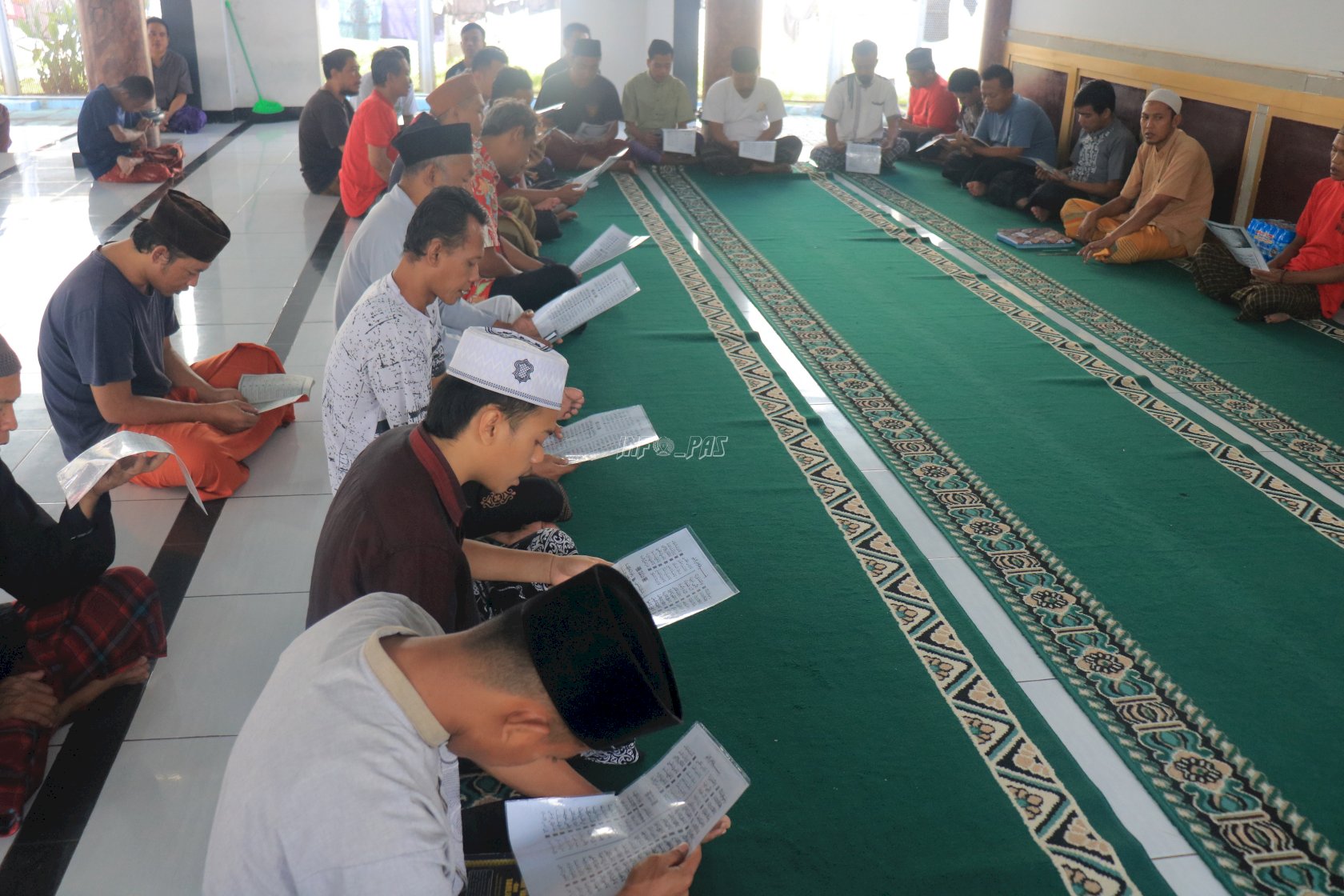 Lantunan Asmaul Husna Warnai Pembinaan Kepribadian di Lapas Pemuda Madiun