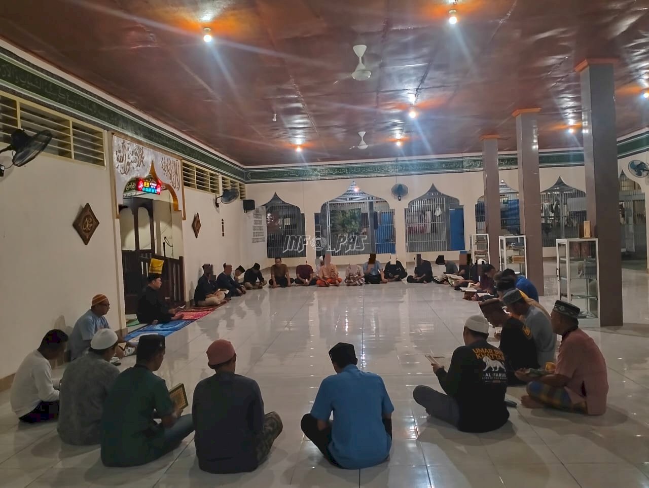 Lapas Tolitoli Gelar Yasinan, Bina Mental dan Karakter Petugas dan Warga Binaan