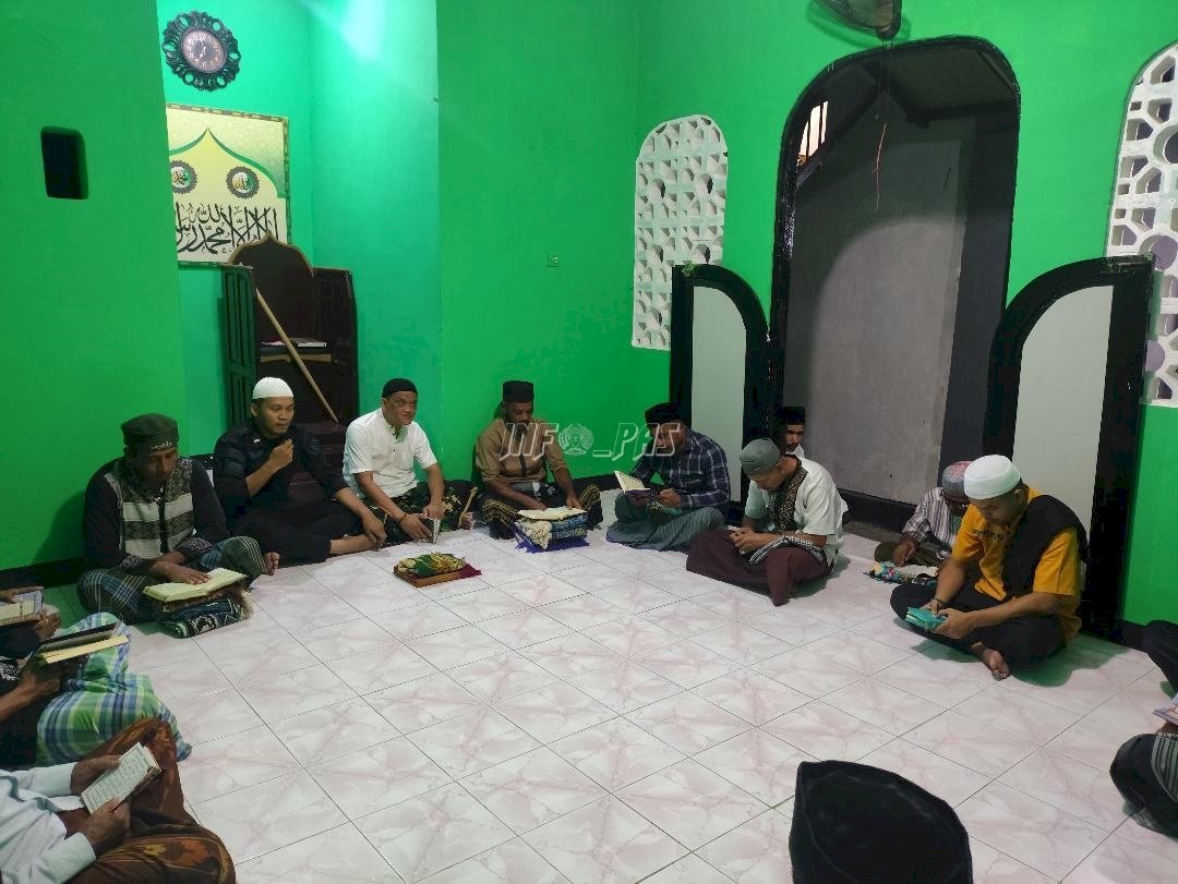 Petugas dan Warga Binaan Lapas Wahai Kompak Giatkan Yasinan