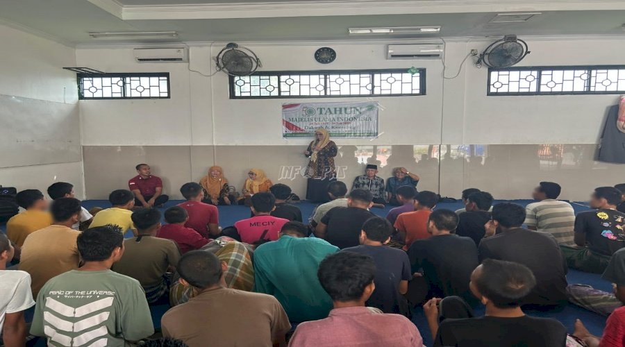 LPKA Medan Bersama MUI Sumut Ajak Anak Binaan Hijrah dari Bahaya Narkoba