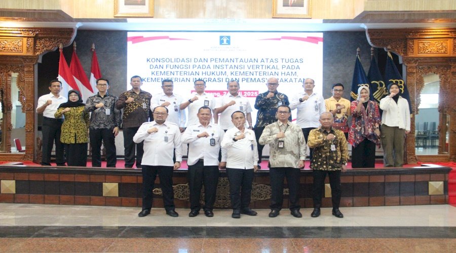 Kakanwil Ditjenpas Jateng Paparkan Capaian dan Target Strategis kepada Asdep dari KemenpanRB