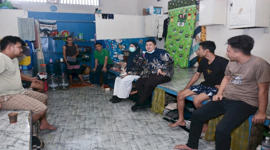 Lapas Narkotika Muara Sabak Gelar Jumat Bersih dan Pemeriksaan Kesehatan Keliling