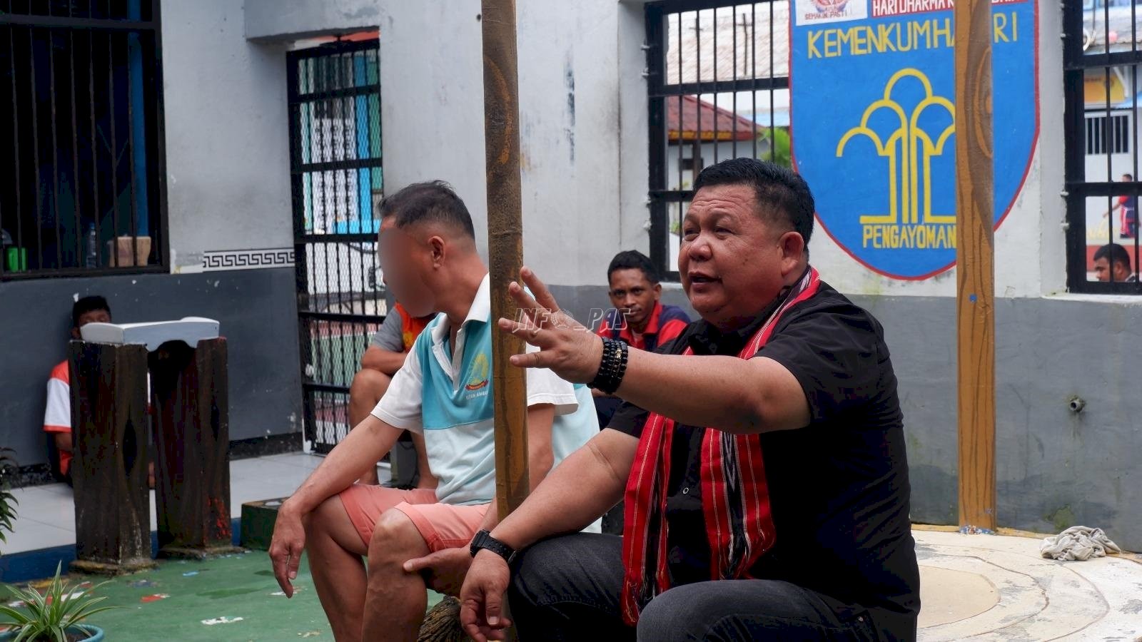 Dampingi Kunjungan Irwil IV, Kanwil Ditjenpas Maluku Dukung Rutan Ambon Raih WBK