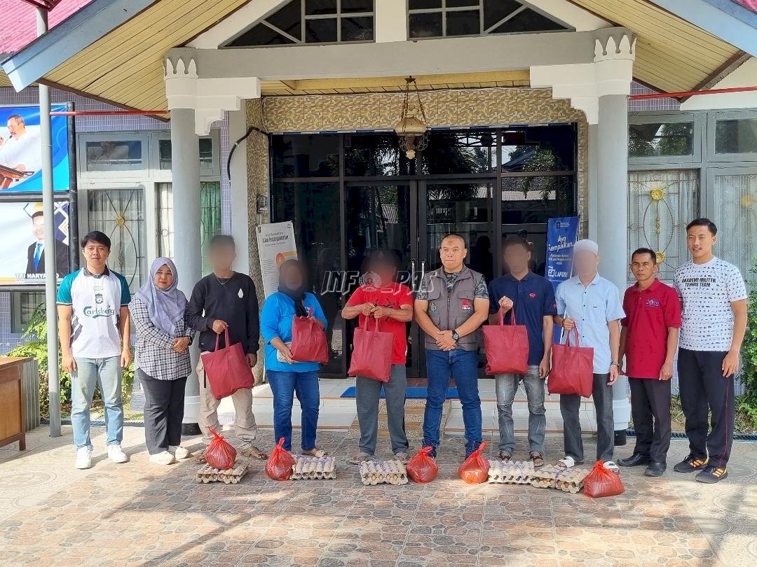 Bapas Amuntai Peduli, Ringankan Beban Masyarakat Lewat Sembako