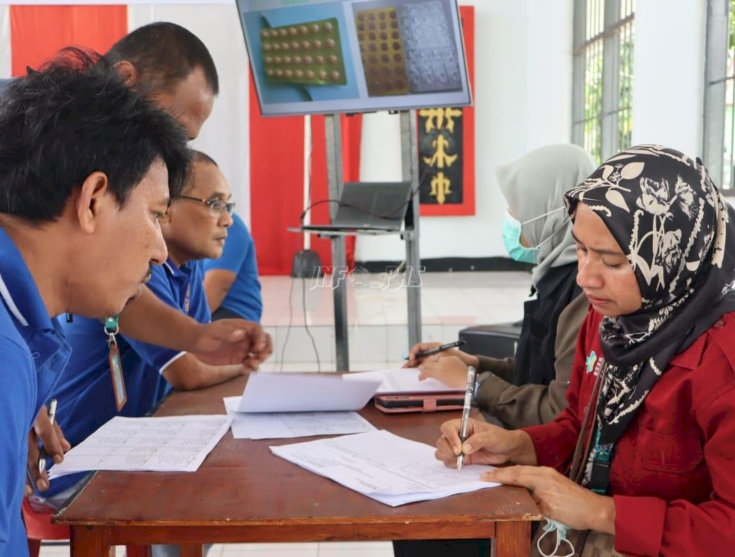 Cegah Penularan TBC, Lapas Ambon Gelar Skrining Bersama Labkesmas dan Dinkes
