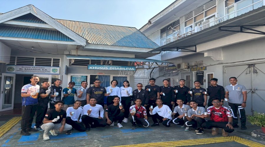 Petugas Lapas Tolitoli Tes Urine Mendadak, Seluruhnya Negatif Narkoba