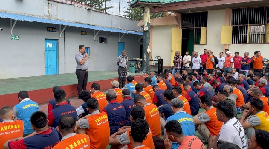 Karutan Ambon Ajak Warga Binaan Sukseskan Momen Peringatan Kemerdekaan RI