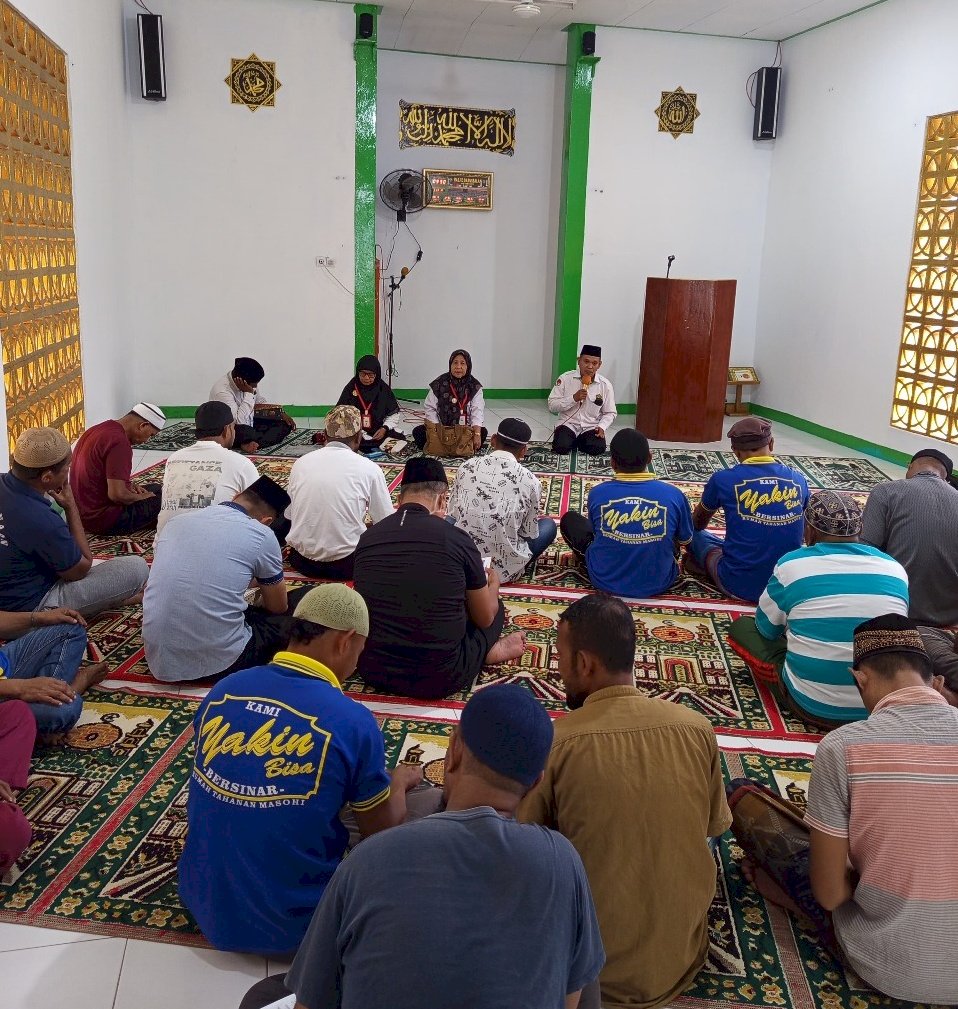 Bersama Kemenag Kab. Malteng, Rutan Masohi Hadirkan Sentuhan Rohani bagi Warga Binaan