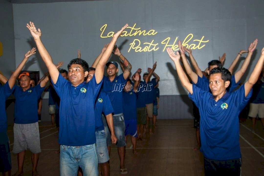 Senam Yama, Inovasi Rehabilitasi Narkoba di Lapas Madiun