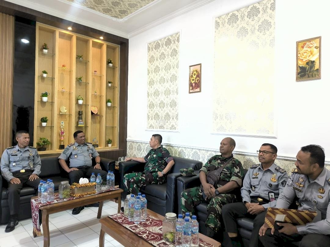 Lapas Kalabahi dan Kodim Alor Perkuat Sinergi Keamanan