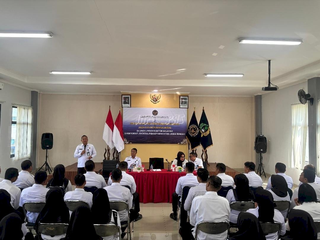 Kanwil Ditjenpas Jateng Dorong Budaya Kerja Adaptif Berbasis Data 