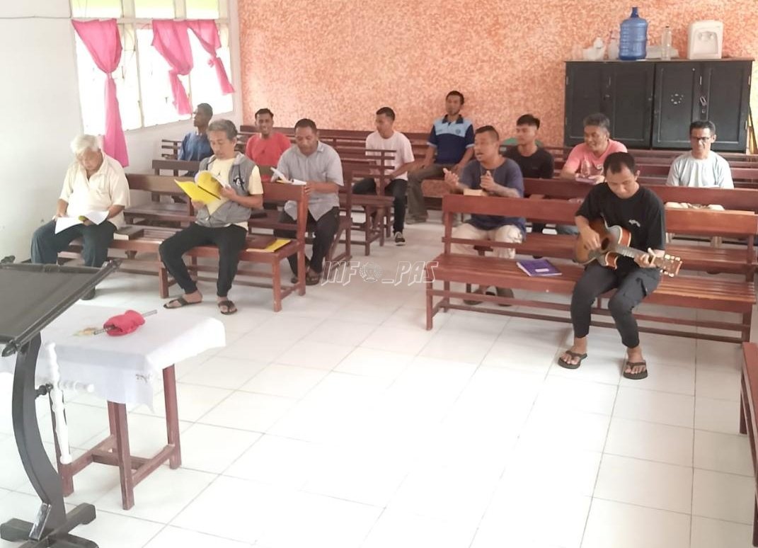 Lapas Tolitoli Bangun Karakter Warga Binaan Lewat Pendekatan Agama
