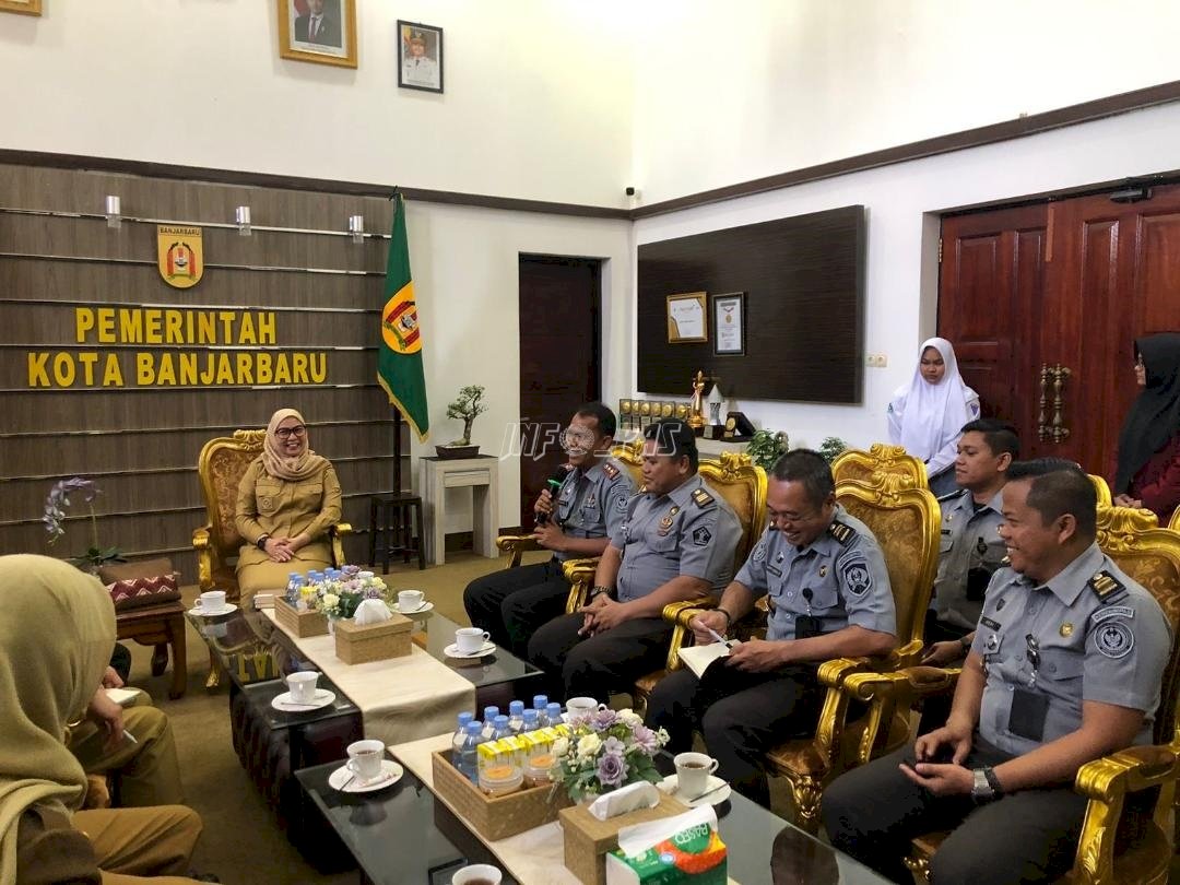 Perkuat Pembinaan, Kalapas Banjarbaru Jalin Sinergi dengan Wali Kota