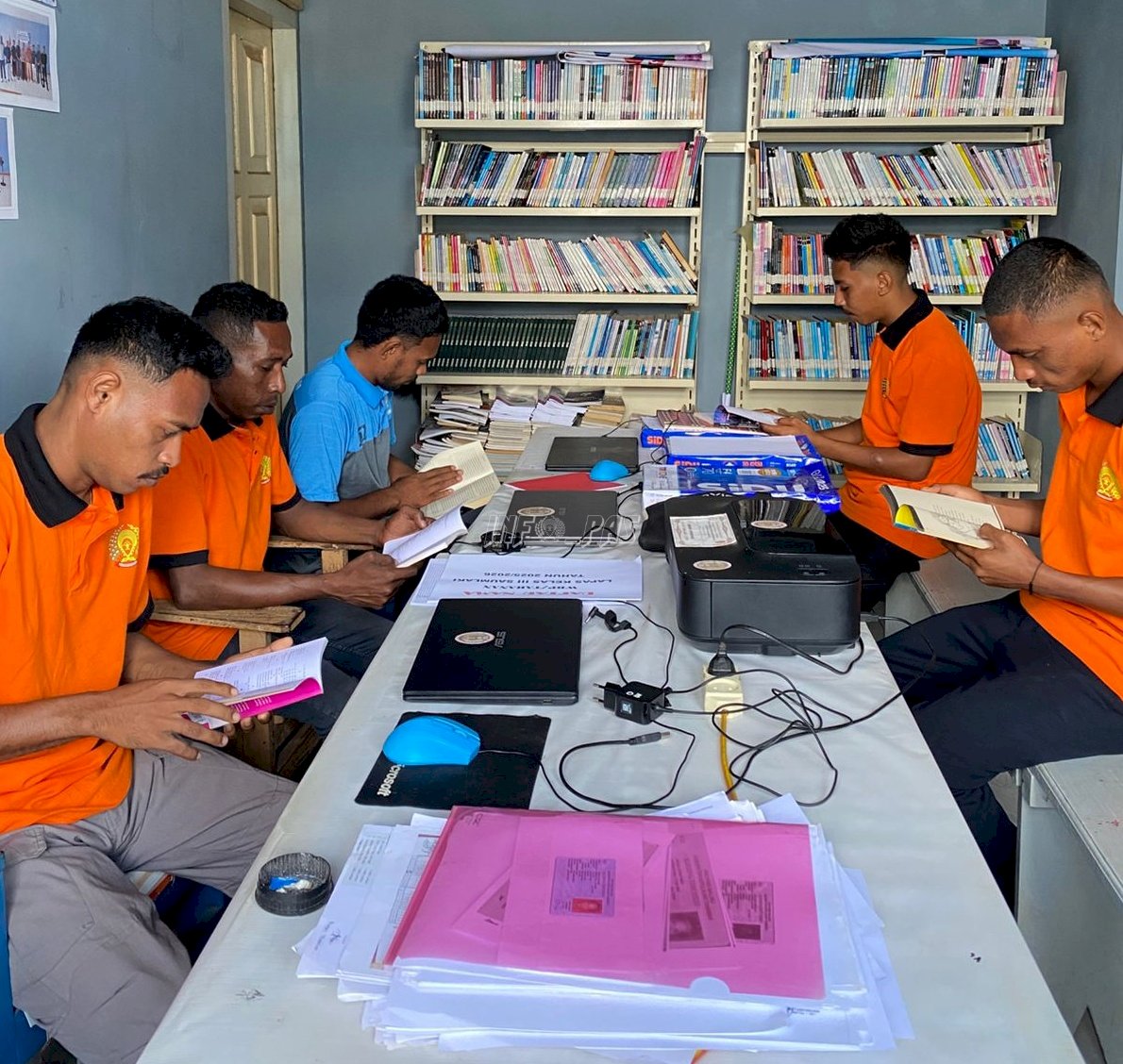 Perpustakaan Lapas Saumlaki, Tempat Favorit Warga Binaan Perluas Wawasan dan Literasi 
