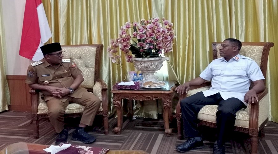 Karutan Masohi dan Bupati Malteng Bahas Pemberian Remisi Umum dan Kerja Sama Antarinstansi