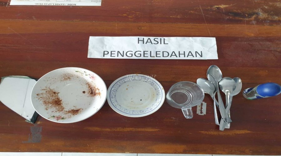Pastikan Tak Ada Barang Terlarang, Lapas Tual Geledah Blok Hunian