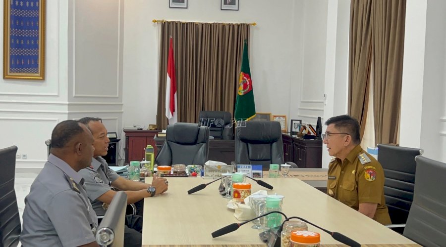 Persiapan Remisi Umum, Kalapas Atambua Audiensi dengan Bupati Belu