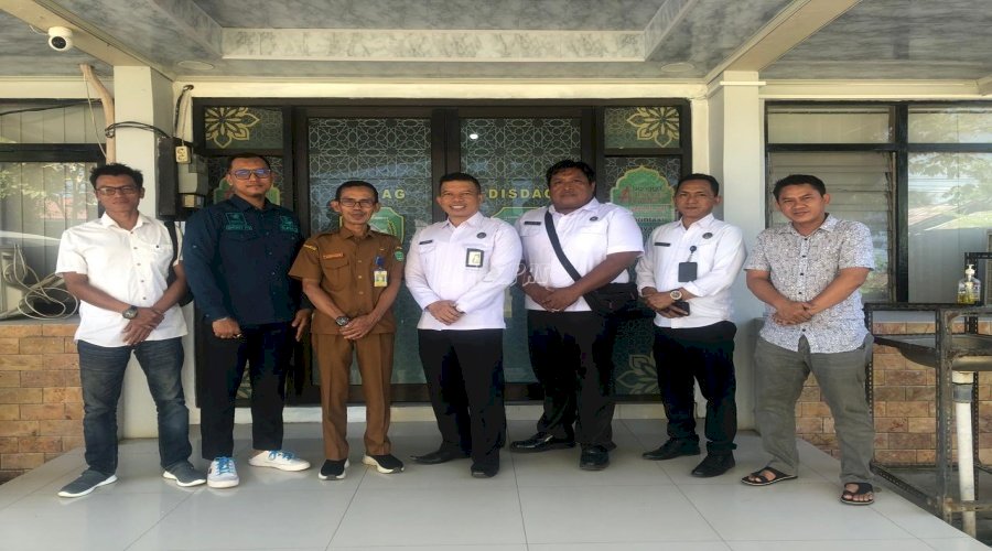 Bapas Amuntai Jajaki Kerja Sama Promosi Produk Klien dengan Dinas Perdagangan Tapin