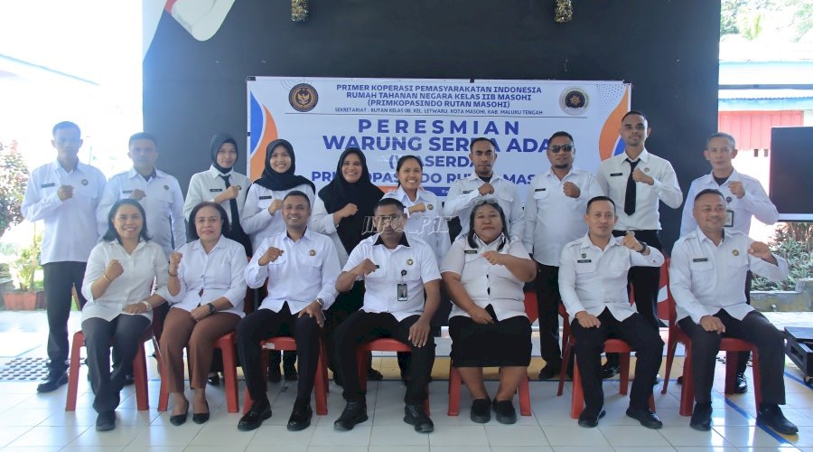 Rutan Masohi Resmi Luncurkan ‘Warung Serba Ada‘ Primkopasindo