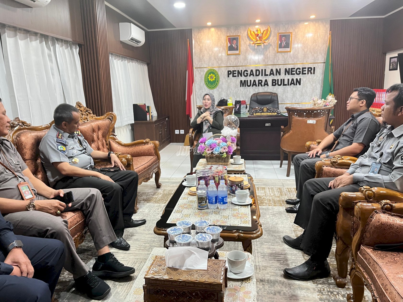 Tingkatkan Layanan Hukum, Lapas Muara Bulian Sinergi dengan PN Muara Bulian