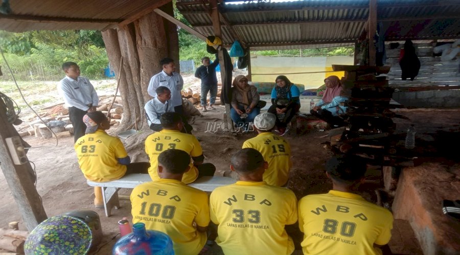 Dukung Kelancaran Pertanian, Poktan Lapas Namlea Disosialisasikan Pendaftaran e-RDKK