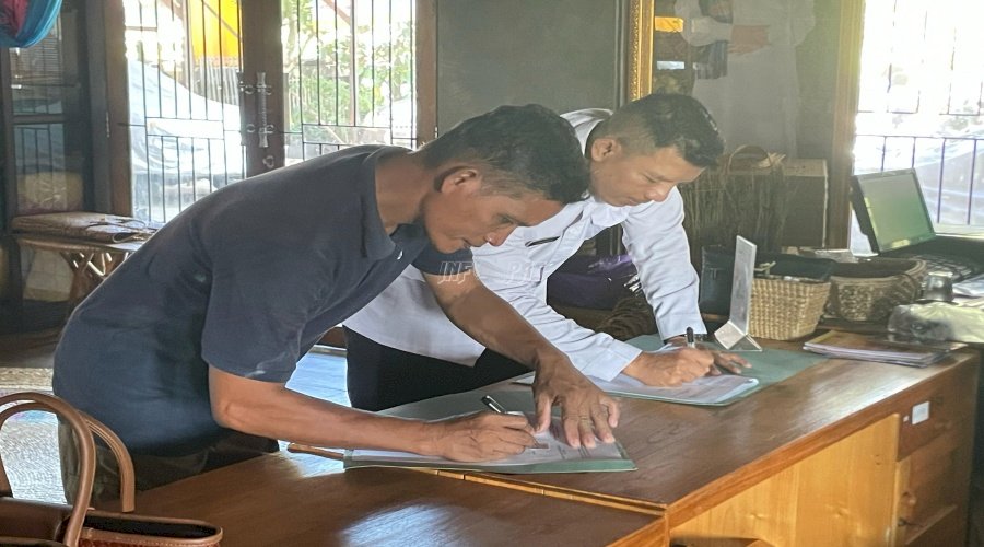 Berdayakan Klien, Bapas Amuntai Gandeng Rumah Galeri Pengrajin ‘Kembang Ilung‘