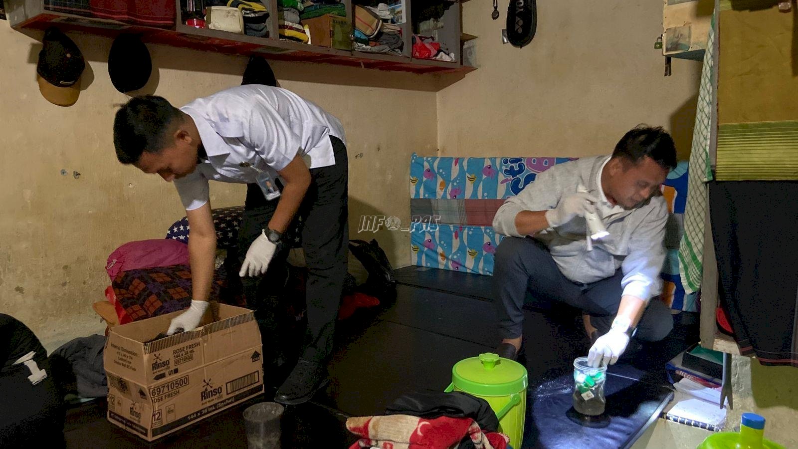 Cegah Gangguan Kamtib, Kanwil Lakukan Razia di Rutan Sungai Penuh