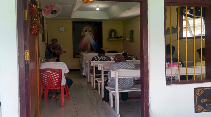 Lapas Tual dan Gereja Anugrah Bina Kepribadian Warga Binaan melalui Ibadah Bersama