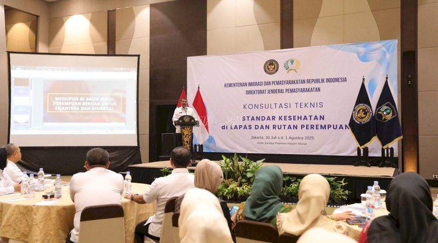 Perkuat Layanan Kesehatan, Ditjenpas Gelar Konstek Standar Kesehatan di Lapas dan Rutan Perempuan