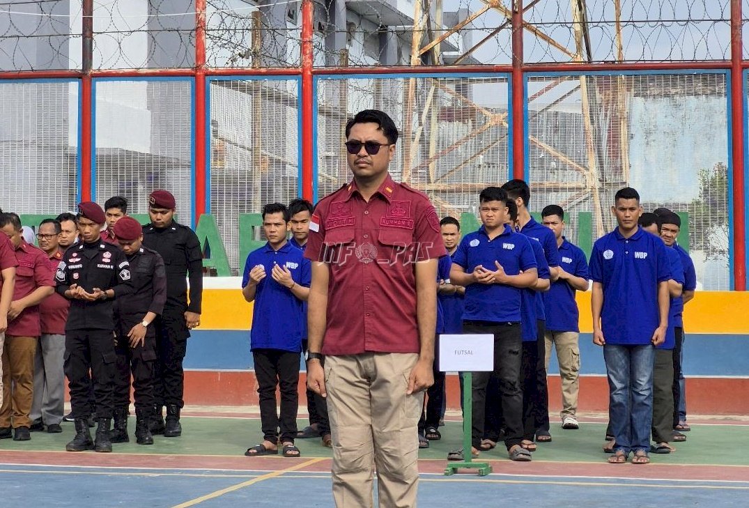 Lapas Sarolangun Gelar Porsenap Sambut HUT Ke-80 RI