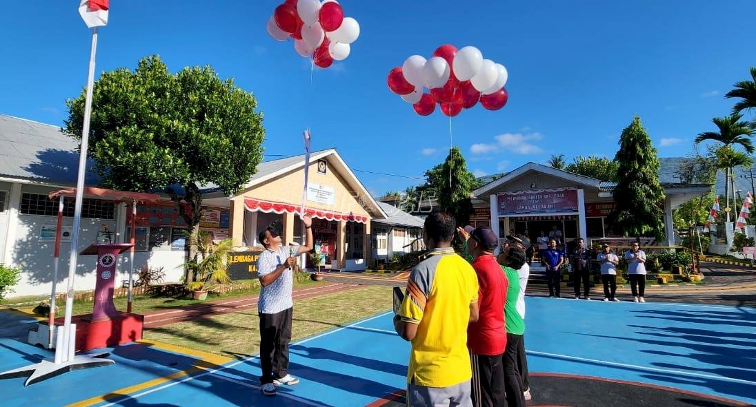 Semarakkan HUT Ke-80 RI, Lapas Kalabahi Buka Pekan Olahraga