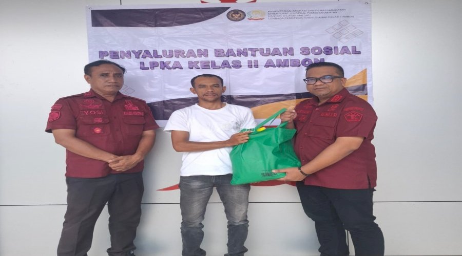 LPKA Ambon Rutinkan Bakti Sosial, Wujud Nyata Pemasyarakatan Berdampak