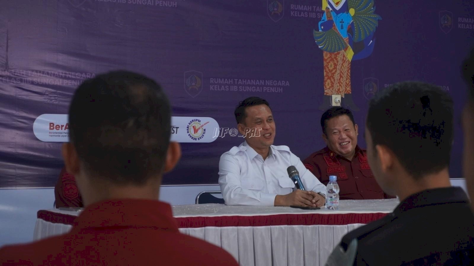 Kabid PK Jambi Ajak Pegawai Rutan Sungai Penuh Perkuat Integritas