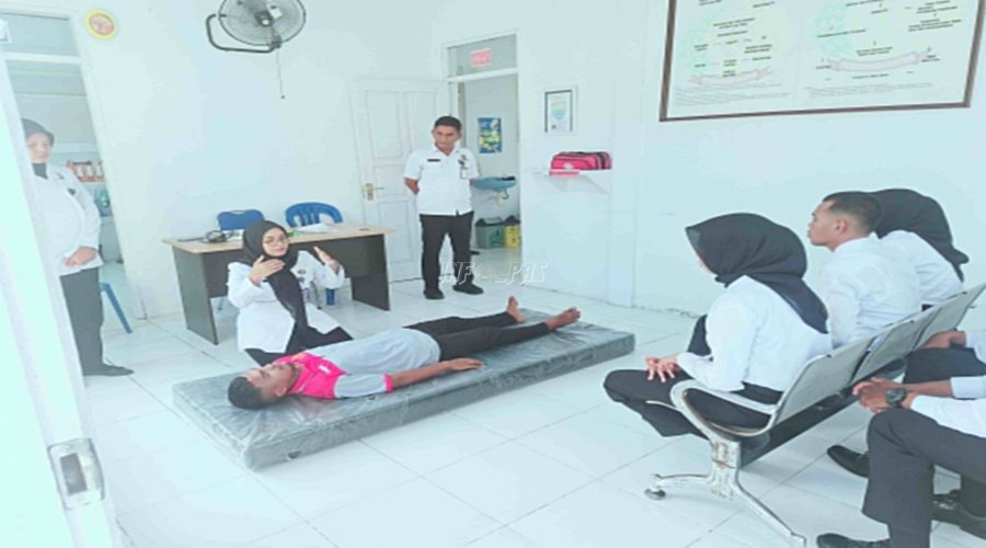 Lapas Piru Bekali CASN Pelatihan Bantuan Hidup Dasar