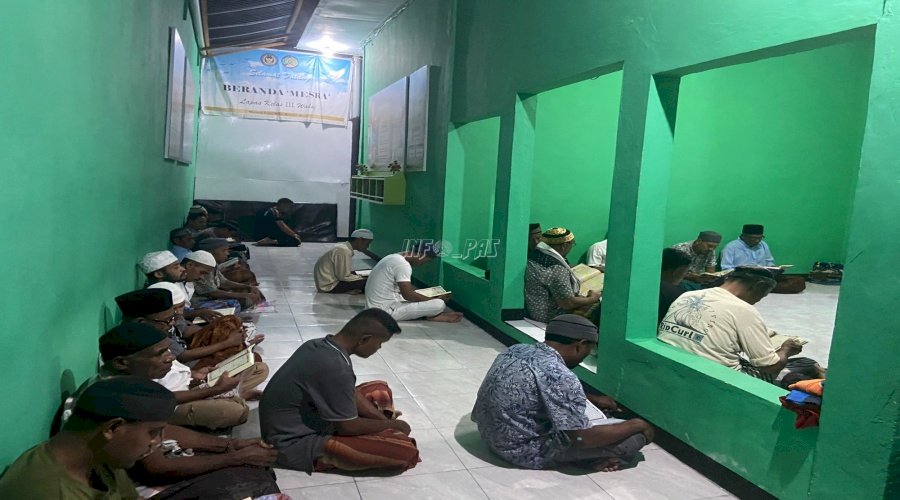 Kamis Malam ke Jumat Pagi, Lapas Wahai Tingkatkan Spiritualitas Warga Binaan