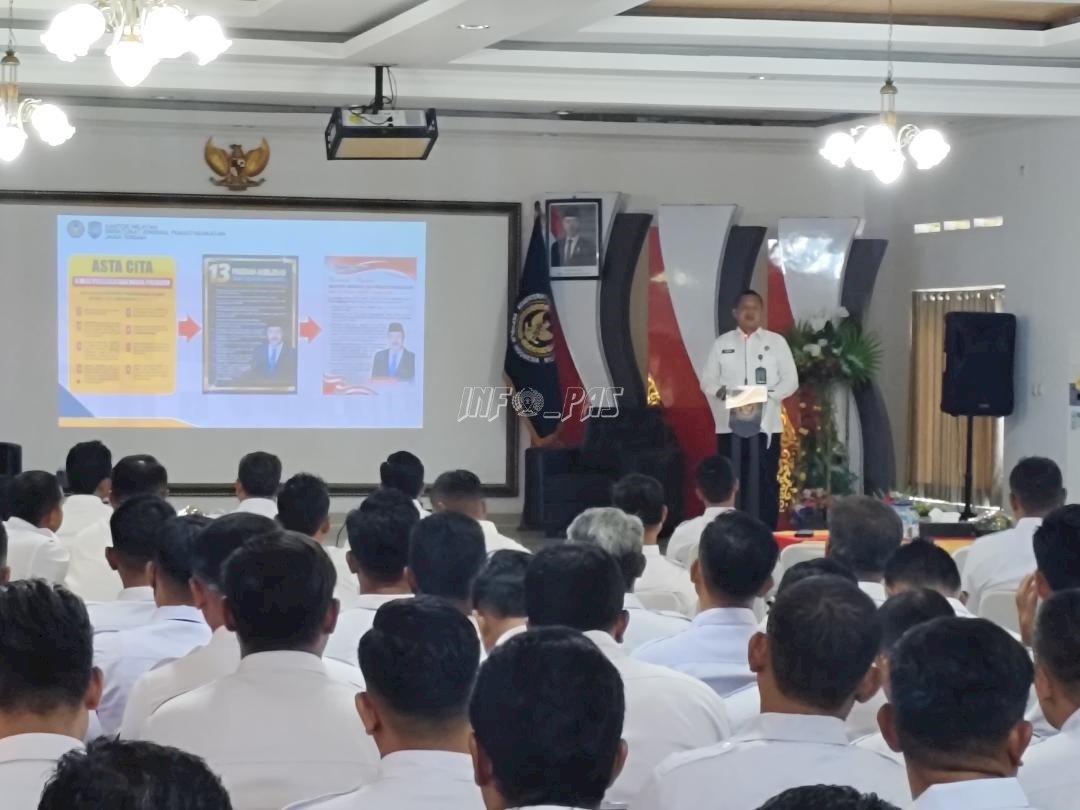 Kanwil Ditjenpas Jateng Validasi Data Ketahanan Pangan Pemasyarakatan Nusakambangan
