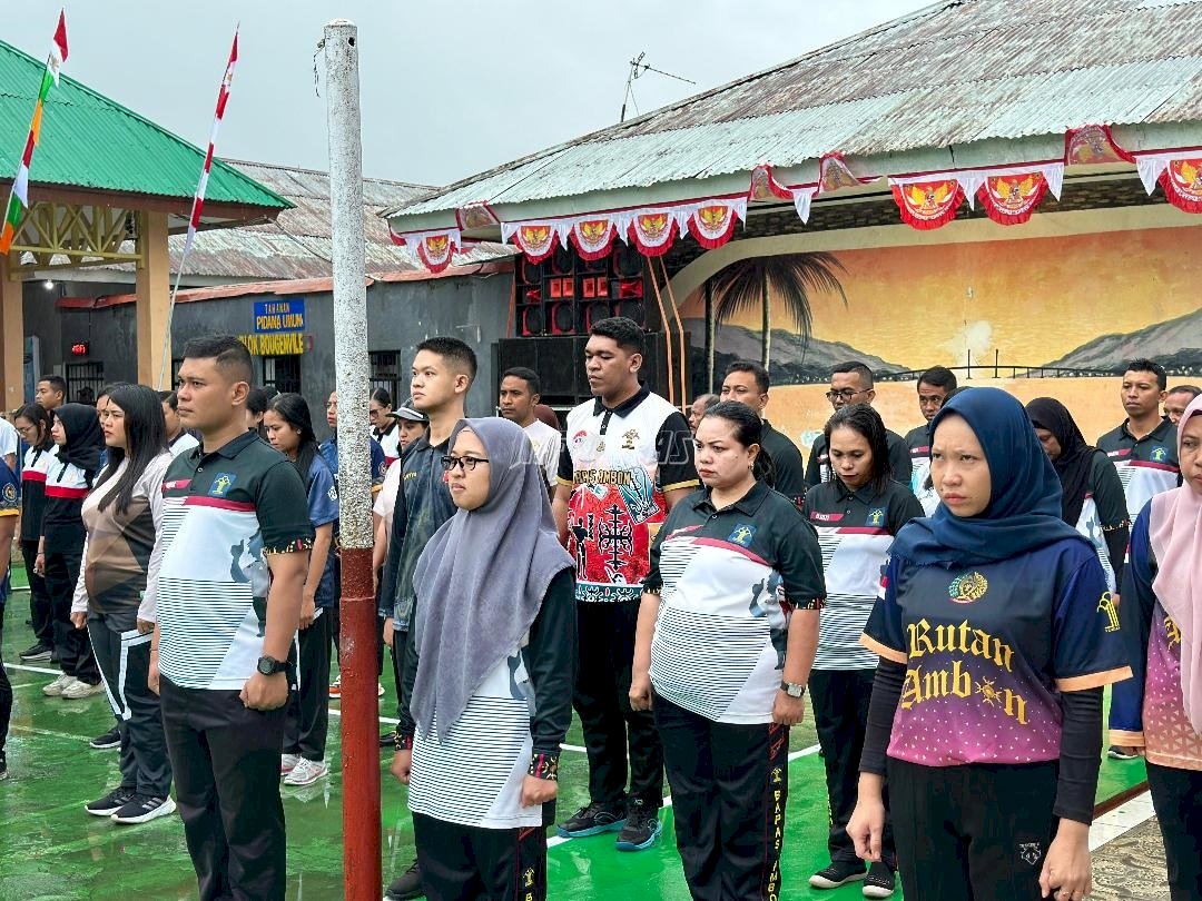 Porseni Pemasyarakatan Maluku Resmi Dibuka, Bapas Ambon Ambil Bagian