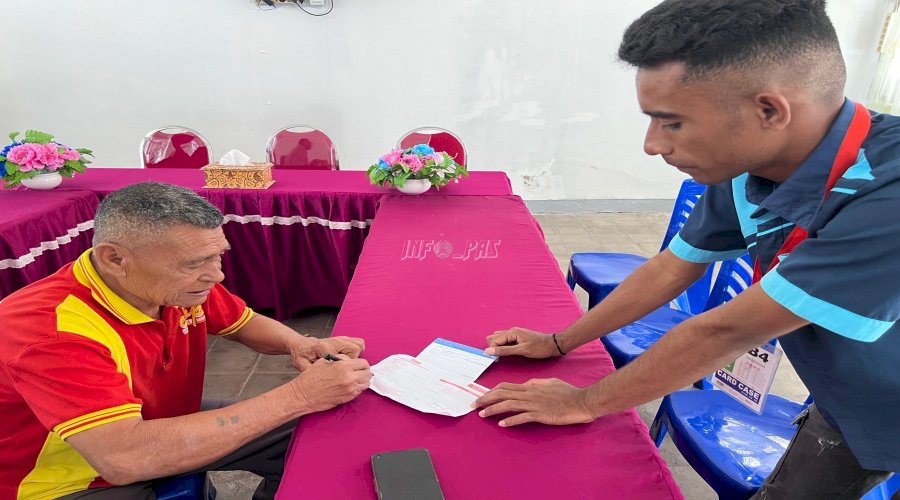 Lapas Atambua Fasilitasi Petugas BRI, Pastikan Gaji Pensiun Warga Binaan Tepat Sasaran
