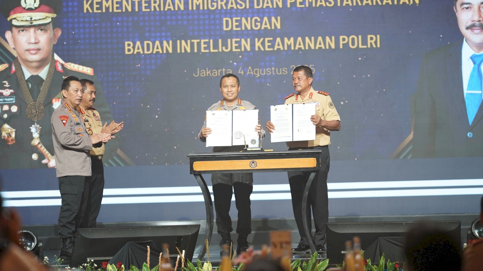 Kemenimipas dan Polri Perkuat Sinergi Pemasyarakatan lewat Kerja Sama Strategis