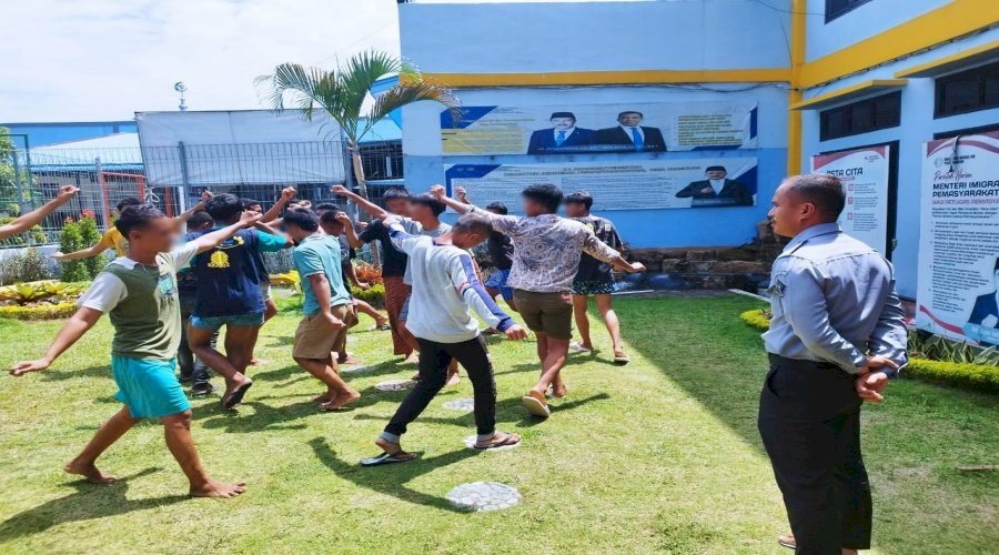LPKA Medan dan Yayasan Dizighui Medan Latih Seni Tari Anak Binaan