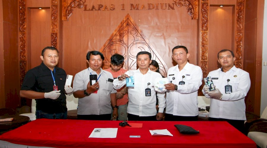 Petugas Lapas Madiun Gagalkan Penyelundupan Sabu dalam Popok Bayi
