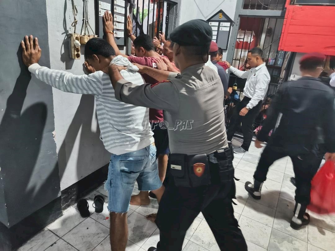 Gandeng Polsek, Lapas Wahai Perkuat Program One Week One Raid