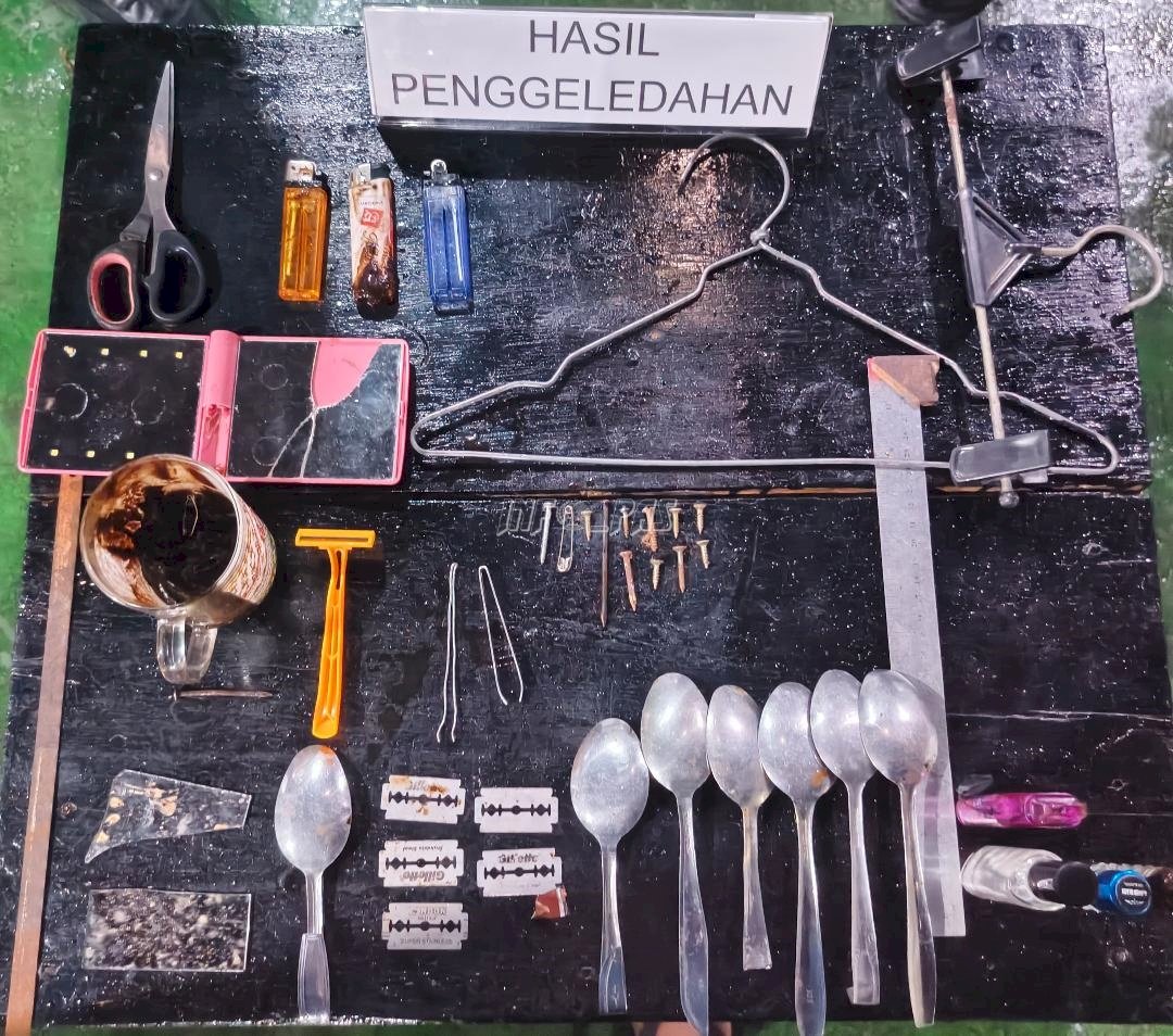 Gandeng Polsek, Lapas Wahai Perkuat Program One Week One Raid
