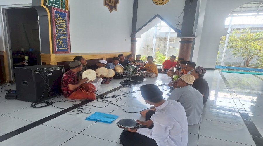 Irama Religi di Balik Jeruji, Warga Binaan Lapas Pemuda Madiun Asah Bakat Hadrah